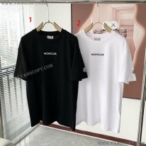 モンクレール 偽物 ロゴプリントTシャツ moy26739