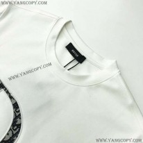 ディオール 偽物 コットンジャージ 半袖Tシャツ den77120