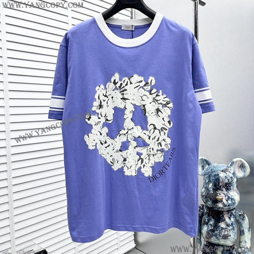 ディオール 偽物 Tears ショートスリーブ Tシャツ dei25739