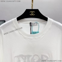 ディオール スーパーコピー Tシャツ コットンブラック ホワイト ded36856
