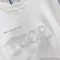 ディオール スーパーコピー Tシャツ コットンブラック ホワイト ded36856