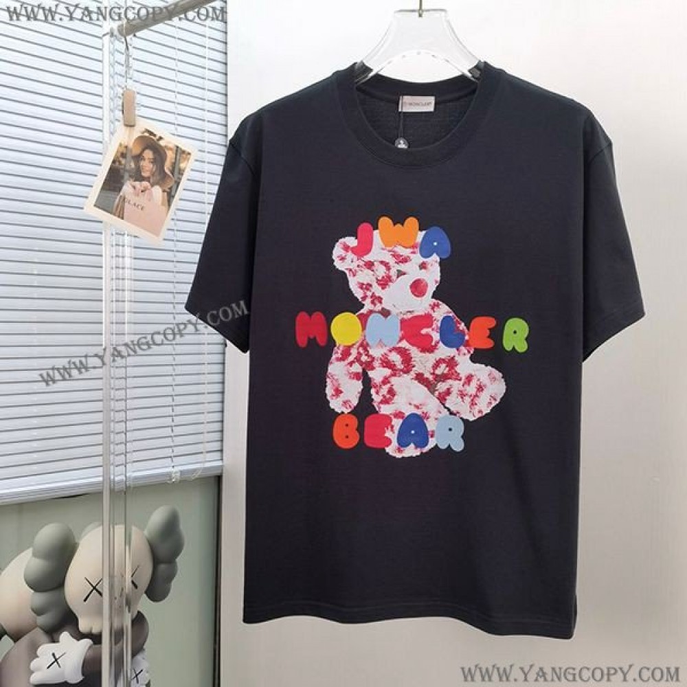 モンクレール コピー ロゴ Tシャツ 男女兼用 【人気商品】 mov85840