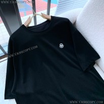 モンクレール 偽物 Palm angels ロゴプリント ロゴパッチ Tシャツ mop32480