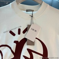 ディオール スーパーコピー オーバーサイズ Tシャツ 283J632A0752_C081