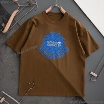 モンクレール コピー アディダス コラボ ロゴプリント Tシャツ moi78908