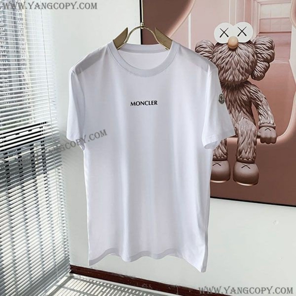モンクレール スーパーコピー Tシャツ 半袖 ロゴ mom97011