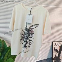 ディオール 偽物 ロゴ入り コットン Tシャツ 313T03A4408