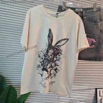 ディオール 偽物 ロゴ入り コットン Tシャツ 313T03A4408