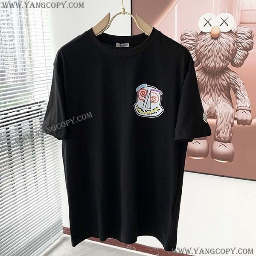 モンクレール 偽物 プリントモチーフTシャツ moa00331