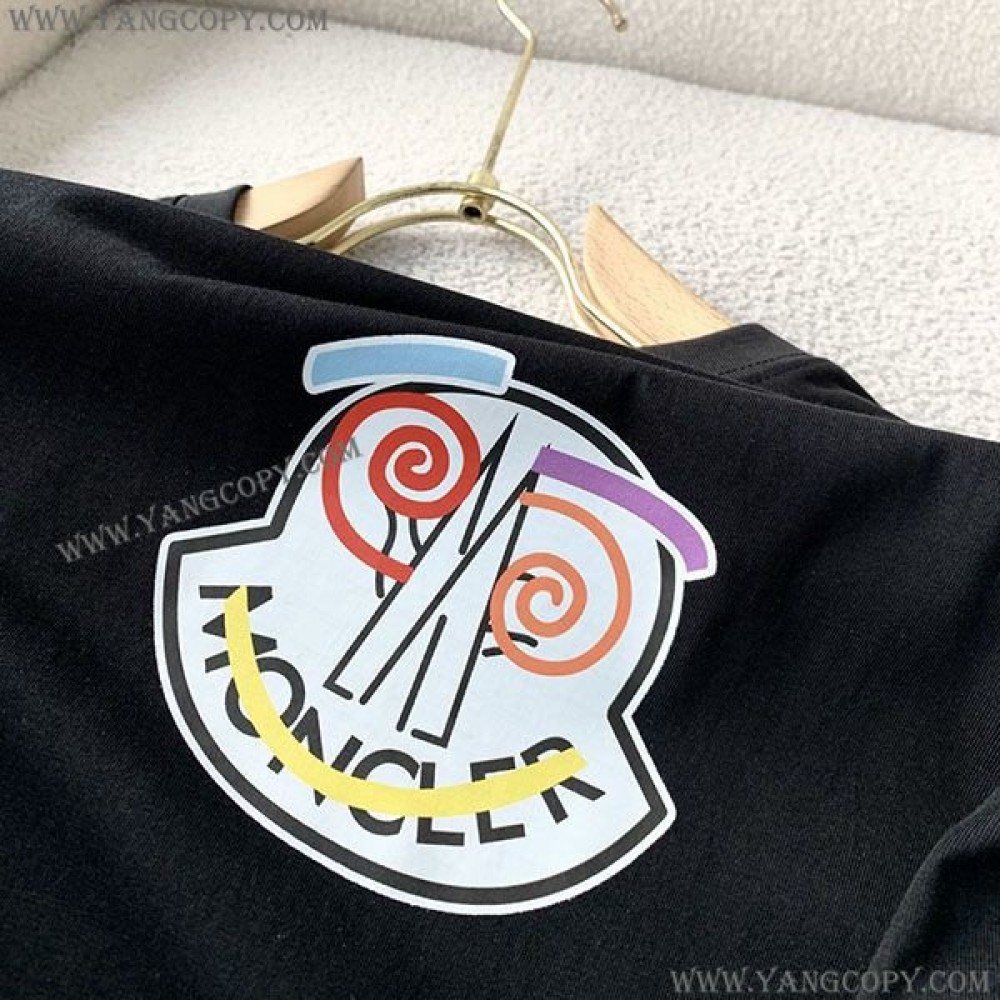 モンクレール 偽物 プリントモチーフTシャツ moa00331