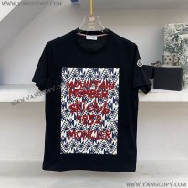 モンクレール スーパーコピー ロゴ コットン クルーネック Tシャツ 2色 mos89559