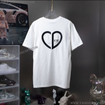 ディオール コピー Tシャツ シンプル ロゴ刺繍入り コットンジャージー det71615