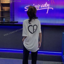 ディオール コピー Tシャツ シンプル ロゴ刺繍入り コットンジャージー det71615