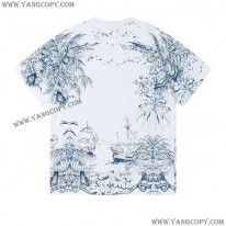 ディオール 偽物 コットンジャージー Tシャツ der25811