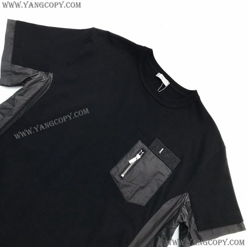 ディオール コピー ×SACAIオーバーサイズTシャツ 213J669A0554C989