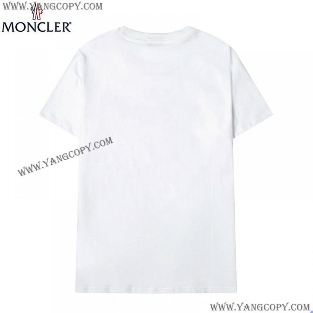 モンクレール 偽物 ビッグロゴ Tシャツ 2色 mon13603