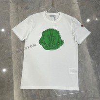 モンクレール コピー Tシャツ 半袖 クルーネック ロゴ 2色 moo22876