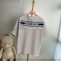 ディオール コピー ロゴ コットンジャージー Tシャツ dem93635