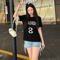 ディオール スーパーコピー JADIOR ロゴ コットン Tシャツ dei71683