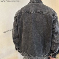 プラダ 偽物 デニムジャケット トライアングルロゴ付 puw62509