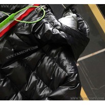 モンクレール 偽物 ダウンジャケット ブラック moz40338