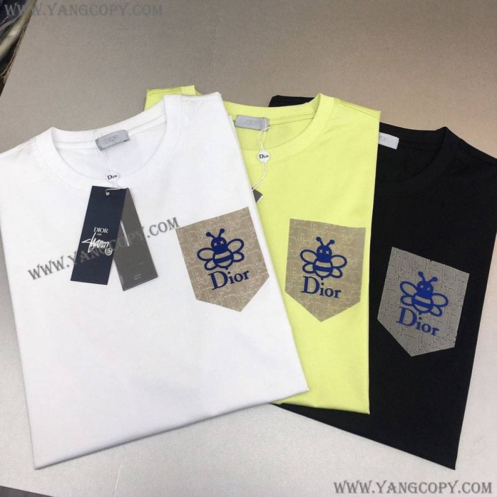 ディオール コピー ロゴTシャツ 3色 dex91154