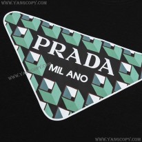 プラダ スーパーコピー プリンテッドコットン Tシャツ pui83979