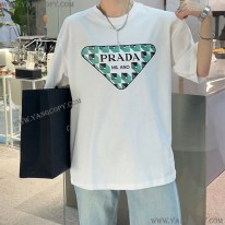 プラダ スーパーコピー プリンテッドコットン Tシャツ pui83979
