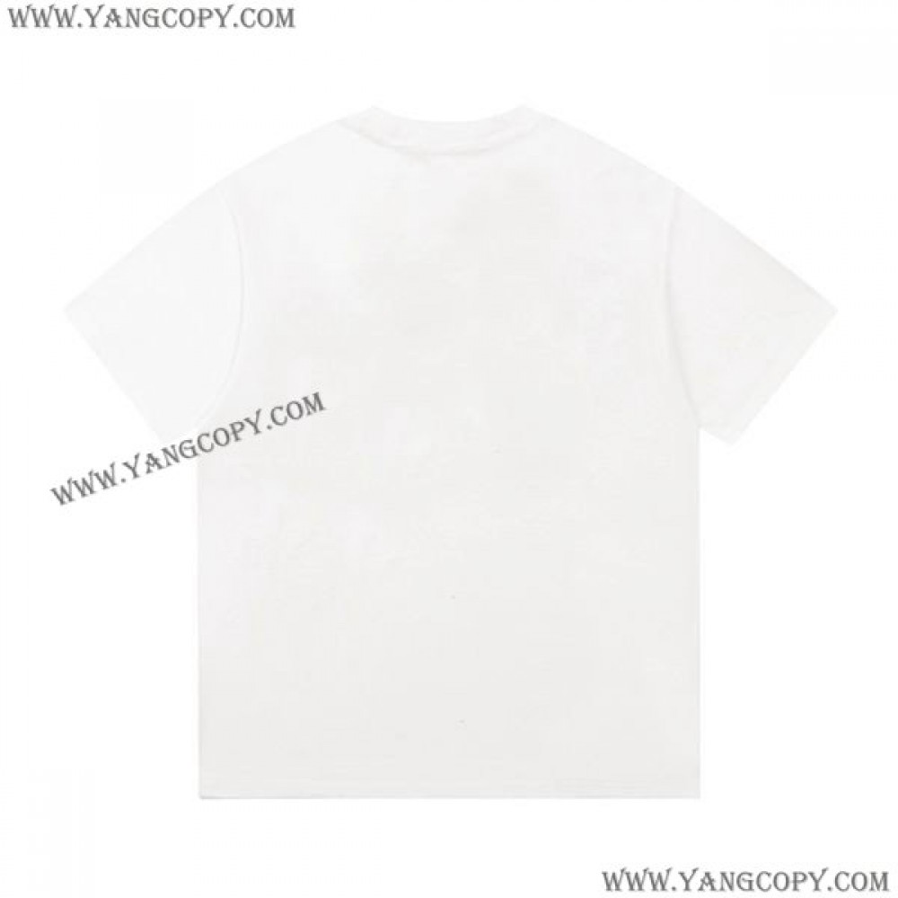 プラダ スーパーコピー プリンテッドコットンTシャツ puf48166