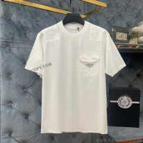 プラダ スーパーコピー ロゴTシャツ ポケット付半袖 puw06805