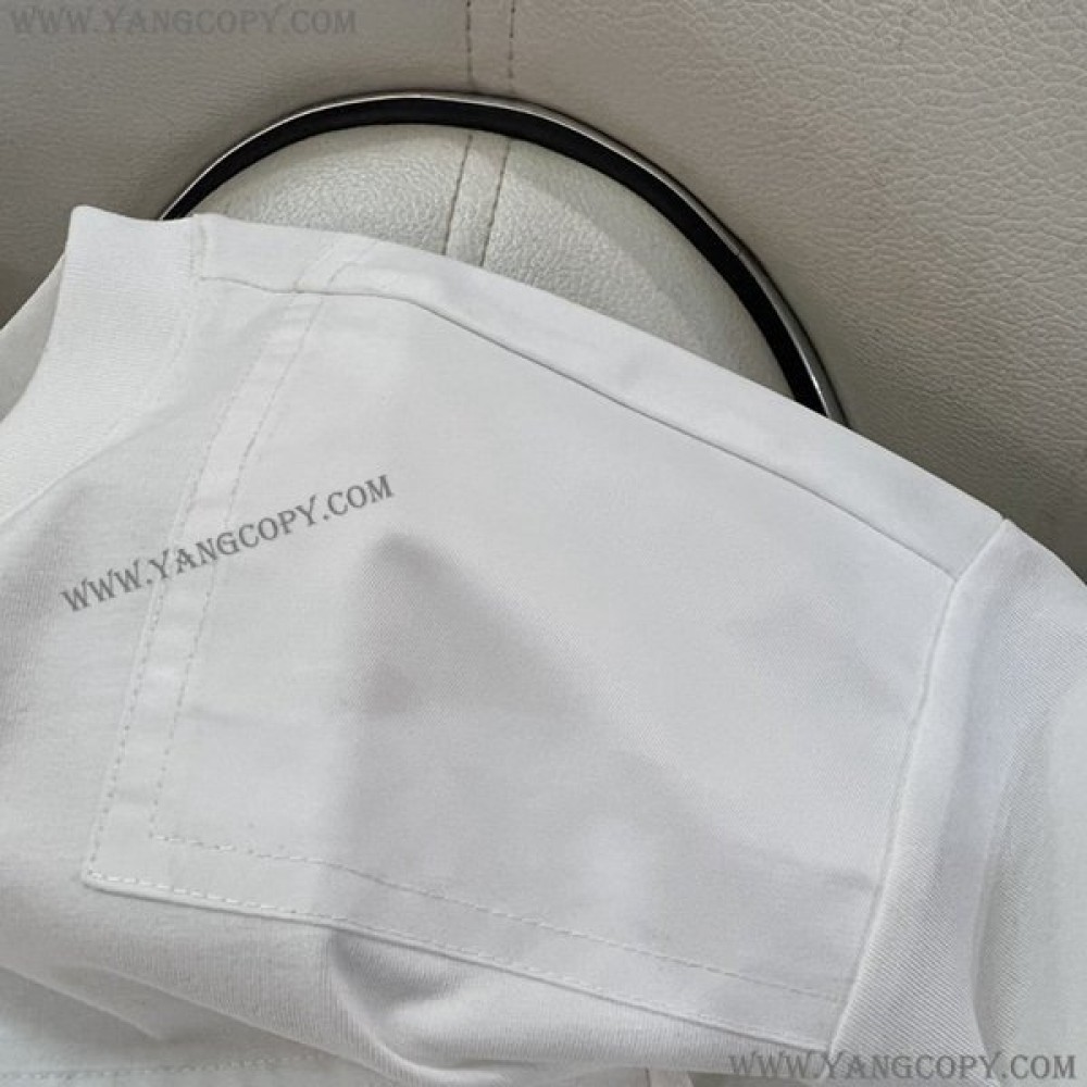 プラダ スーパーコピー ロゴTシャツ ポケット付半袖 puw06805