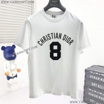 ディオール スーパーコピー JADIOR 8 Tシャツ リネン コットンジャージー det15044