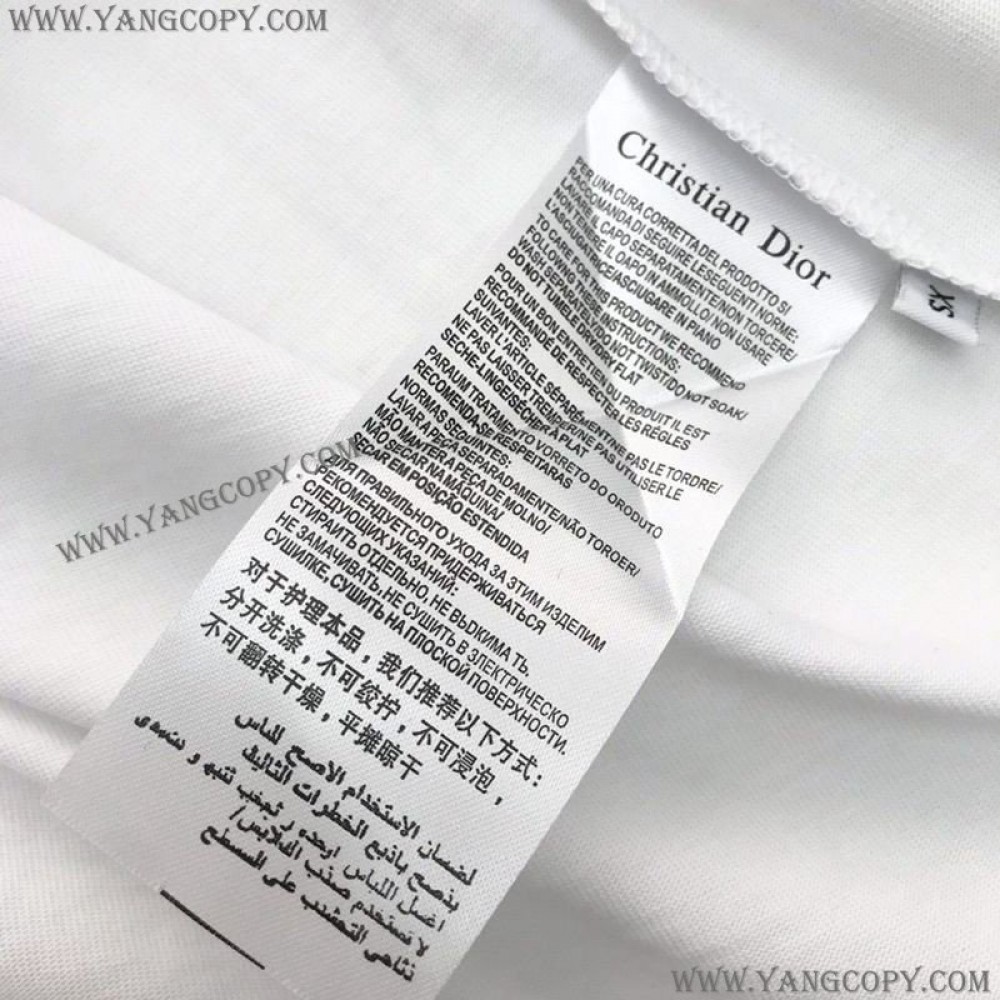 ディオール スーパーコピー JADIOR 8 Tシャツ リネン コットンジャージー det15044