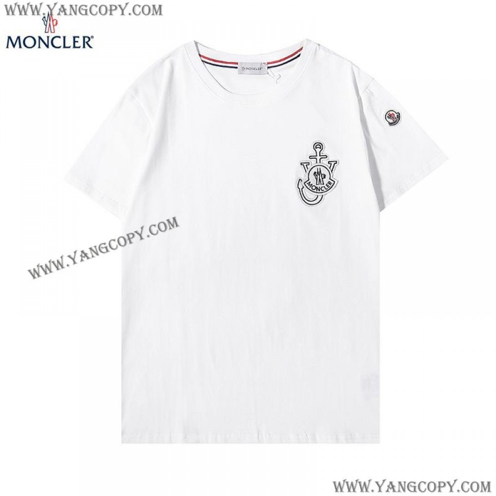 モンクレール スーパーコピー JW ANDERSON 新作Tシャツ コラボロゴ 21SS/2色 mov19946
