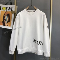 モンクレール スーパーコピー サイドロゴ スウェットシャツ ホワイト moh12039