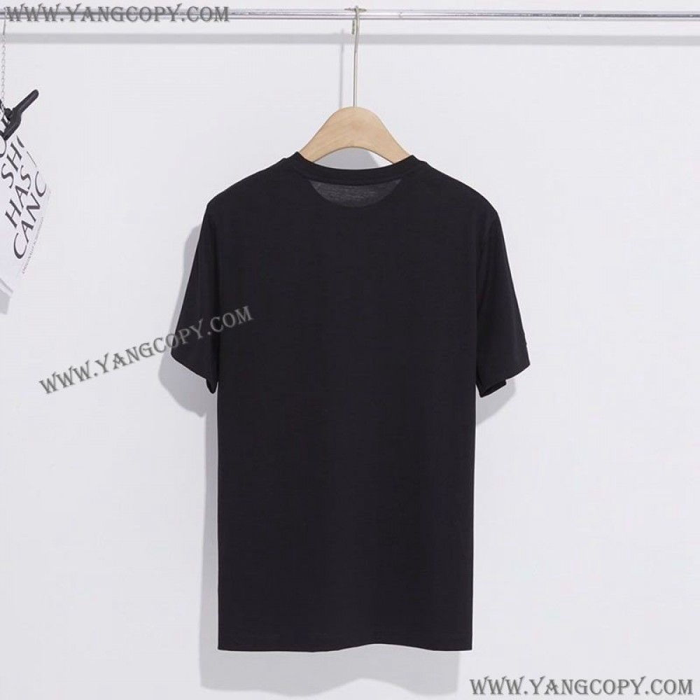 ロエベ コピー  アナグラム ロゴ コットン 半袖Tシャツ lor06706