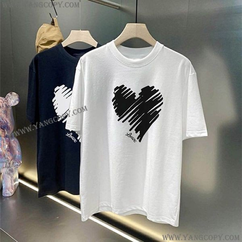 ロエベ スーパーコピー  レギュラーフィット Tシャツ loj80348