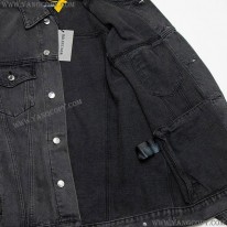 バレンシアガ コピー オーバーサイズ デニム ジャケット bap87643