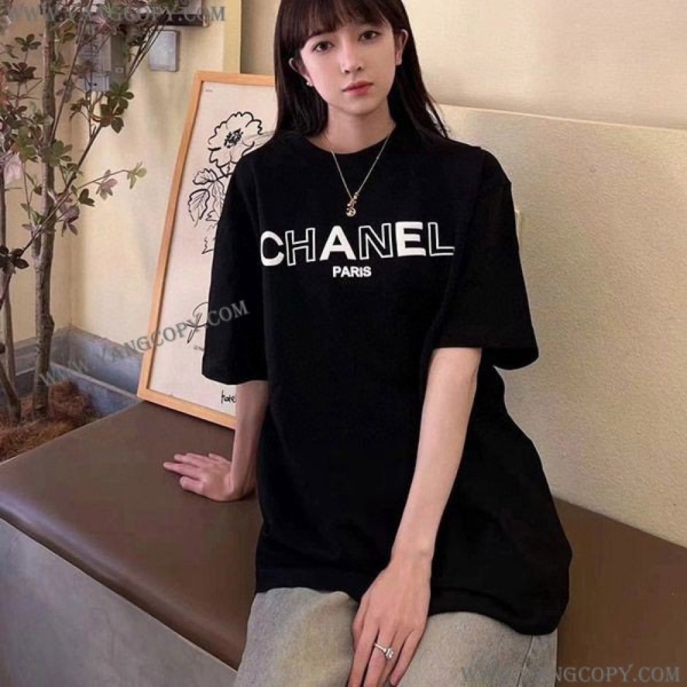 シャネル 偽物 アイコニックTシャツ shs83604