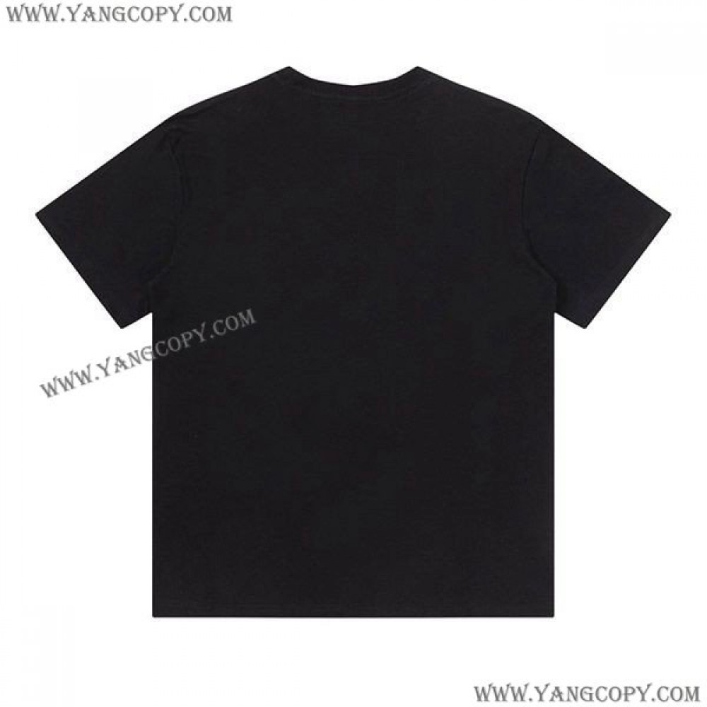 ロエベ スーパーコピー  アナグラム クラフト Tシャツ コットン loz45240