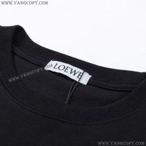 ロエベ スーパーコピー  アナグラム クラフト Tシャツ コットン loz45240