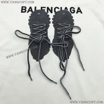 バレンシアガ ロゴ入りコットンTシャツ bar05197