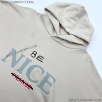 バレンシアガ スーパーコピー nice 刺繍 ロゴ パーカー スウェットシャツ bav29577