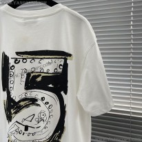 シャネル 偽物 コットン ショート Tシャツ 半袖 shy39747