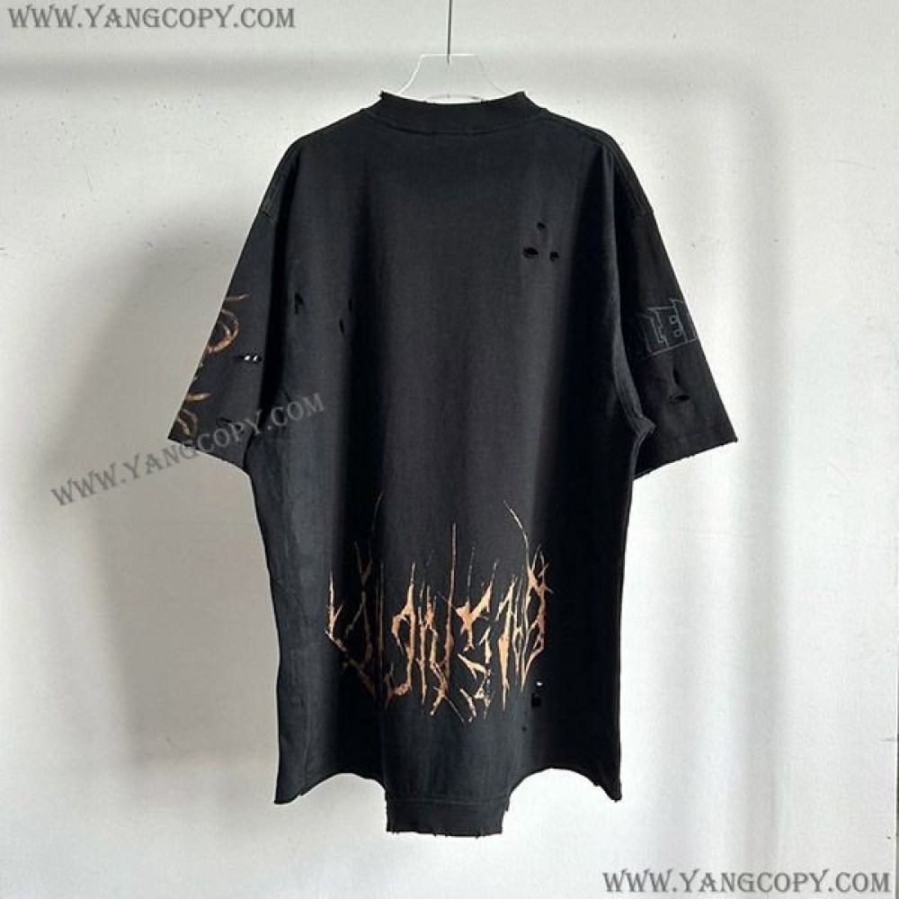 バレンシアガ Tシャツ ボクシーフィット bai91518