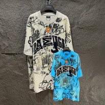 バレンシアガ コピー Skater Tシャツ オーバーサイズ ヴィンテージ 2色 bab63357