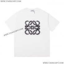 ロエベ コピー  アナグラム ピクセレイテッド Tシャツ S540Y22X35