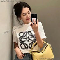 ロエベ コピー  アナグラム ピクセレイテッド Tシャツ S540Y22X35