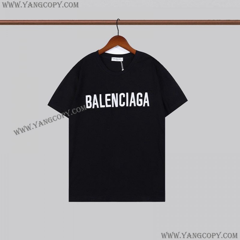 バレンシアガ コピー ロゴ Tシャツ 2色 baj02423