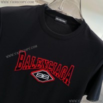 バレンシアガ 偽物 オーバーサイズ ロゴ Tシャツ bad29279